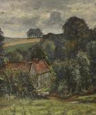 BLAKER Michael 1928-2018,House in a landscape,Gorringes GB 2022-08-22