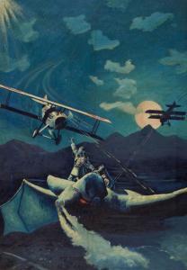 BLAKESLEE Frederick,G-8 And His Battle Aces first issue pulp cover,1933,Heritage 2012-10-13
