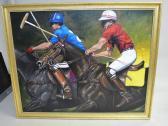 Blakeslee Lila,Polo Match, titled The Masters,1992,Hood Bill & Sons US 2018-02-28