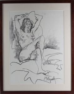 BLANCH Xavier 1918-1999,Desnudo femenino,Bonanova ES 2023-10-04