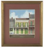 BLANCHARD Jim 1955,619 Bourbon Street - Fouche-de Boisblanc House,New Orleans Auction US 2017-10-15