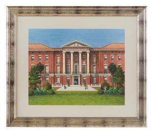 BLANCHARD Jim 1955,Newcomb Hall, Tulane University,New Orleans Auction US 2023-03-25