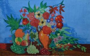 BLANCHARD Maurice 1903-1969,Fruits et fleurs,Rennes Encheres FR 2012-11-25