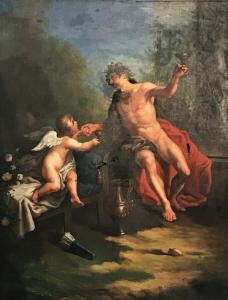 BLANCHARD Melchior 1800-1800,Bacchus et l'Amour,1868,Ruellan FR 2021-11-06
