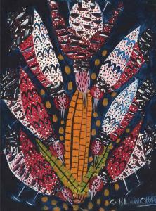 BLANCHARD Sisson 1929-1981,Oiseaux becquetant du maïs,Christie's GB 2017-03-03