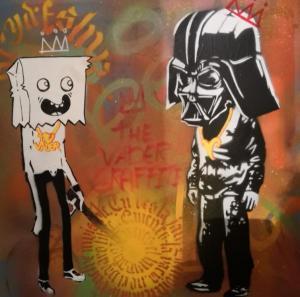 BLANCHART Alberto 1971,The Vader Graffiti,2017,Sadde FR 2020-02-13