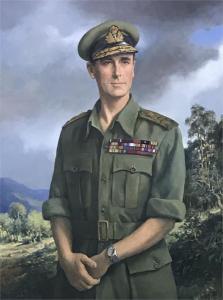 BLANCHE,Half length portrait of 'Admiral Lord Louis Mountb,1977,Andrew Smith and Son GB 2018-09-18