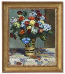 BLANCHE Jacques Emile 1861-1942,Bouquet de fleurs,1929,Christie's GB 2024-03-27