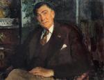 BLANCHE Jacques Emile,Portrait de Pol Neveu, homme de lettres et bibliot,1931-33,Gautier-Goxe-Belaisch, Enghien Hotel des ventes 2023-11-19
