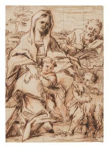 BLANCHET Thomas 1614-1689,The Holy Family with St. John,Sotheby's GB 2023-01-25