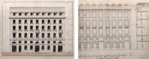 BLANCHON Jean Guillaume 1743,Deux Projets pour l'immeuble de La Brisse,Millon & Associés 2012-12-17