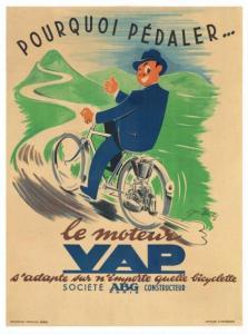 BLANCHOT Jean 1900-1900,POURQUOI PEDALER... LE MOTEUR VAP,Neret-Minet FR 2017-09-26