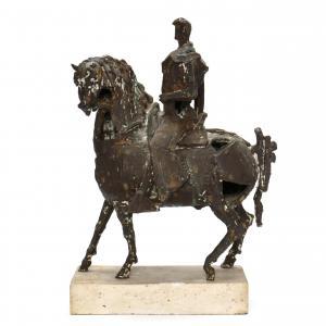 BLANCO Venancio 1923-2018,Horse and Rider,1965,Leland Little US 2023-07-27
