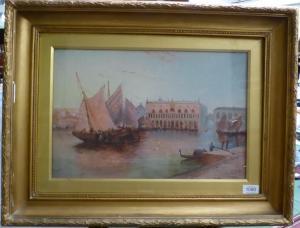 BLAND E,E* Bland (late 19th century) Shipping on the Grand Canal,1985,Tennant's GB 2017-05-06