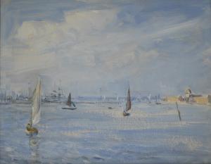 BLAND Emily Beatrice 1864-1951,SOUTHAMPTON WATER,Sotheby's GB 2016-10-26