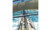 BLANDIN Etienne 1903-1991,pont de voilier vu du grand mât.,1934,Boisgirard & Associés FR 2002-03-17