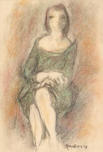 BLANDINO Giovanni 1938,figura femminile,1997,Trionfante IT 2016-06-19