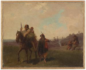 BLANES Juan Manuel 1830-1901,Military Encampment,Christie's GB 2022-10-04