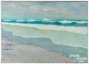 BLANEY Dwight 1865-1944,Coastal scene,1903,Pook & Pook US 2021-05-21