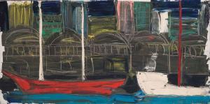 BLASCO Sixte 1926-1996,Untitled (Boats at a Pier),William Doyle US 2020-05-12