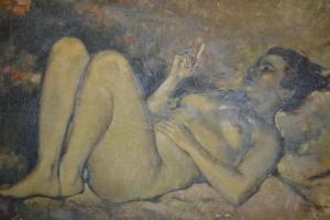BLASCO,Study of a reclining nude,Lawrences of Bletchingley GB 2016-09-06