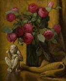 BLASETTI F 1900-1900,Vaso di rose selvatiche con scimmietta in porcella,Minerva Auctions 2012-11-15