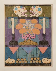 BLASI Octavio 1960,"Tlaxkiztli",Stair Galleries US 2013-07-13