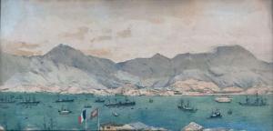 BLASS J.V 1800-1800,Ships lying at anchor off Hong Kong,Christie's GB 2003-11-19