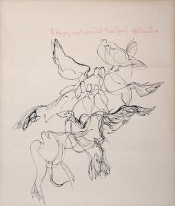BLAUSTEIN Al 1924-2004,A Happy and Peaceful New Year!,1970,Ro Gallery US 2023-01-01