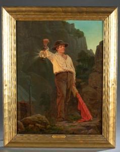 BLAUVELT Charles F 1824-1900,The Signalman,Quinn & Farmer US 2021-01-30