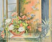 Blayney Anne,Geraniums in Glass Table,Morgan O'Driscoll IE 2021-02-01