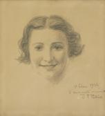 BLAZEK Josef Thomas 1884-1942,Volto,1936,Fabiani Arte IT 2013-09-20