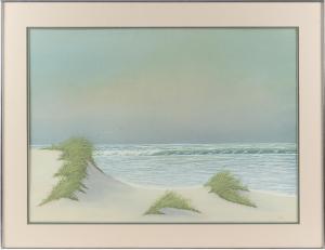 BLAZEK Robert 1900-1900,Dunes, After Rain, High Head Beach,1988,Eldred's US 2019-08-07