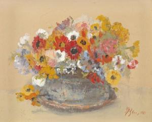 BLEI Nicolae 1949,Wildflowers,1989,Artmark RO 2024-01-31
