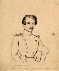 BLEIBTREU Georg 1828-1892,an officer,1842,Twents Veilinghuis NL 2012-10-12