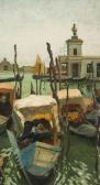 BLEICHSTEINER Anton 1879-1963,A Venetian Motif,1913,Palais Dorotheum AT 2012-09-22