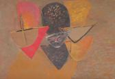 BLENDEA Constantin 1929-2012,Chanson en orange,1989,Artmark RO 2014-03-20