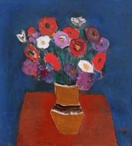 BLENDEA Constantin 1929-2012,Vase with Flowers,Artmark RO 2024-02-20