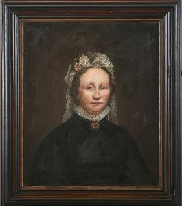 BLESS Johann Peter 1825-1880,A portrait of a lady and a gentleman,1875,Bruun Rasmussen DK 2007-07-30