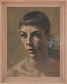 BLISS Robert R. 1925-1981,PORTRAIT OF A BOY'S HEAD,James D. Julia US 2016-08-24