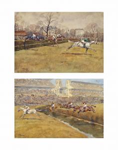 BLOCAILLE EUGENE 1929,Over the ditch; and Over the hedge,1929,Christie's GB 2013-07-02