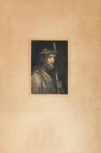BLOCH Carl 1834-1890,Christus med Tornekrone,1882,Bruun Rasmussen DK 2024-04-08