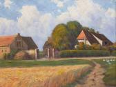 BLOCK Johannes 1930,Landscape with Farm,c.1920,Auctionata DE 2016-05-30