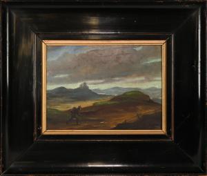 BLOCK Max 1890-1953,Landschaft mit Wanderer,1953,Arnold DE 2021-09-29