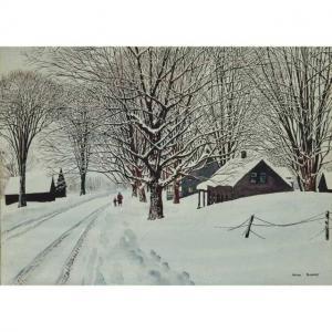 BLODGETT Walton 1908-1963,WALKING IN VERMONT,Waddington's CA 2020-02-22