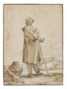 BLOEMAERT Abraham 1566-1651,A cowherd by a milk-churn gesturing towards two co,Christie's 2024-02-01