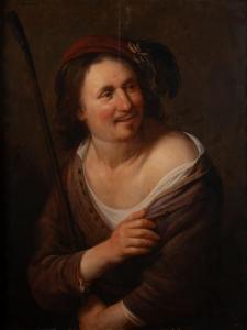 BLOEMAERT Hendrick 1601-1672,Figure de berger,Delorme-Collin-Bocage FR 2024-02-09