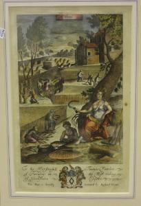 BLOME Richard 1660-1705,Flora,17th century,Tooveys Auction GB 2018-02-21