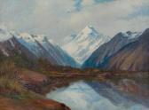 BLOMFIELD Charles 1848-1926,Mt Cook from the HookerGlacier,Webb's NZ 2008-09-16