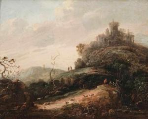 Blommaert Abraham 1626-1675,Berglandschaft mit Ruine,Kastern DE 2017-09-23